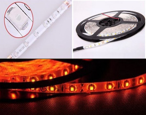 STRIP LED RED 25 CM