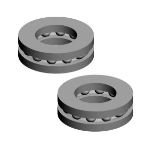 Mikado 00727 Thrust bearing 4x8x3,5 (2 pcs)