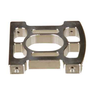 Mikado 04088 Metal motor plate, 25mm LOGO 500/600