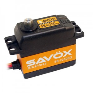 Savox SB-2250SG Giant Torque 6.0V Brushless SAXSB-2250SG