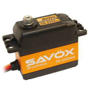 Savox SB-2252MG Ultra Speed 6.0V Brushless SAXSB-2252MG TAIL SERVO