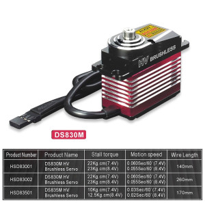 Align DS830M High Voltage Brushless Servo HSD83002 confezione BULK