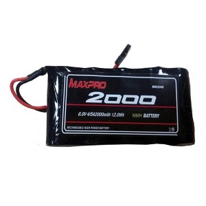 MAX2046 MaxPro Batteria TX NiMh 6V 2000 mAh per Futaba 6JG