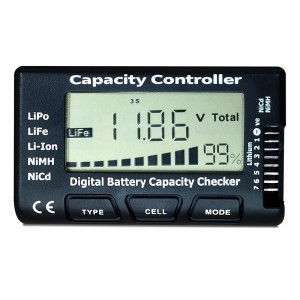 CellMeter-7 Tester digitale per batterie LiPo/LiFe/Li-ion/NiMH/Nicd
