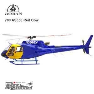 Elicottero Roban AS350 Red Cow Classe 700