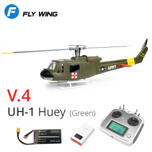 Fly Wing UH-1 V4 RTF con Flight Controller H1 Green