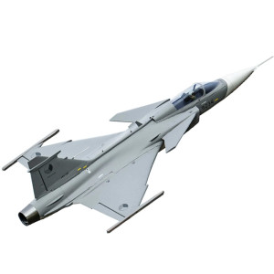Freewing JAS-39 Gripen Grey 80mm EDF Jet - PNP FJ21825P