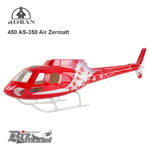 Fusoliera Roban 450 AS350 Air Zermatt