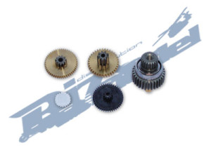 Gear Set per servo SH-0255 (ricambio per Savox SH-0255MG)