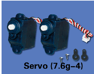 HM-5G4Q3-Z-18 Servo 2pcs (N.2 pezzi con squadrette)