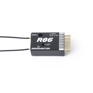 RadioMaster - R86 6ch Frsky D8 Compatible PWM Receiver