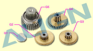 DS425M Servo Gear Set HSP42501 HSP42501