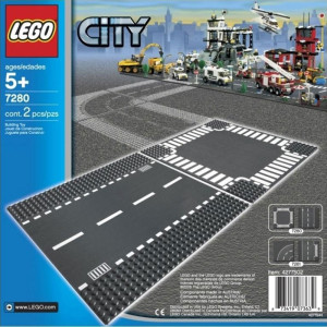 LEGO CITY SUPPLEMENTARY RETTILINEO E INCROCIO 7280