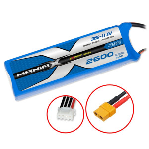 ManiaX Lipo 3S 11.1V 2600mAh 45C XT60