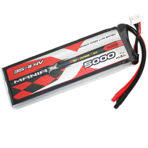 ManiaX Lipo 3S 11.4V 5000mAh 100C
