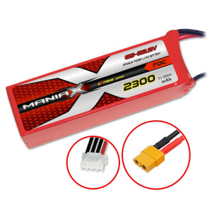 ManiaX Lipo 6S 22.2V 2300mAh 70C XT60
