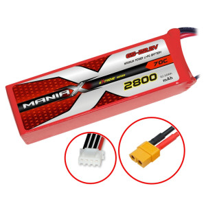 ManiaX Lipo 6S 22.2V 2800mAh 70C XT60