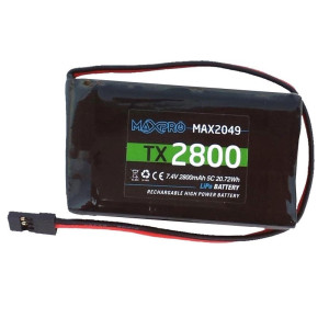 MAXPRO LIPO 5C 7,4V 2800MAH FUTABA