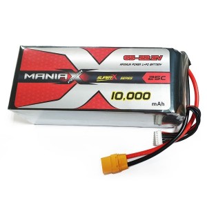 ManiaX 22.2V 10.000mAh mMlti-Rotors Lipo Battery Packs