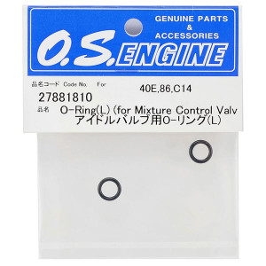 O.S. Engines 27881810 O-Ring (L) for Mixture Control Valve 40E, 86, C14