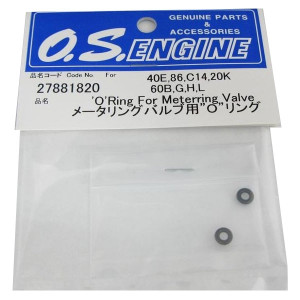 O.S. Engines 27881820 O-Ring for Meterring Valve 40E, 86, C14, 20K, 60B, G, H, L