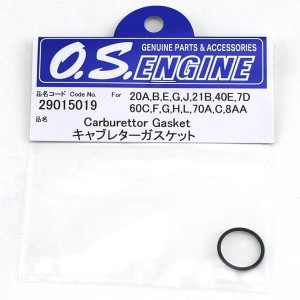O.S. Engines 29015019 O-Ring Gasket Carburetor 15x1mm 