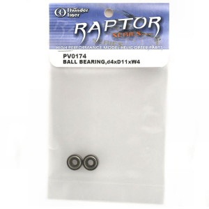 Thunder Tiger PV0174 4x11x4 Raptor 90/E820 Ball Bearing