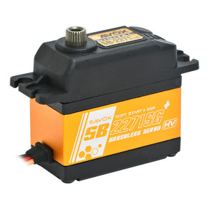Savox SB-2271SG Plus Servo Digitale Brushless HV 25.0 kg/cm 0.055 s/60° a 8.4V