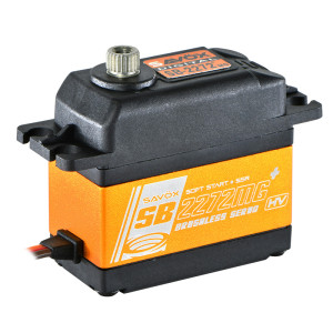 Savox SB-2272MG Plus Servo Digitale Brushless HV 10.0 kg/cm 0.028 s/60° a 8.4V