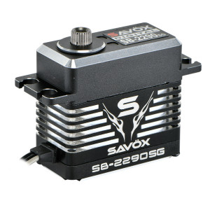 Savox SB-2290SG Servo Brushless Monster Torque HV 70.0 kg/cm 0.11 s/60° a 8.4V