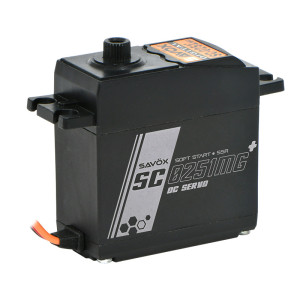Savox SC-0251MG Plus Servo Digitale Standard 25Kg-cm - 0.15sec/60° 7.4V 