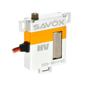 Savox SG1211MG - Servo digitale per aliante con cassa in metallo ad alta coppia HV 0.14 s/60° 13.0 kg/cm a 8.4V
