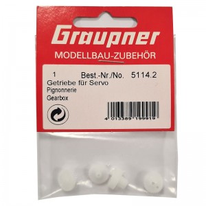 GRAUPNER 5114.2 Gears for Servo Graupner C 141/1041/1081