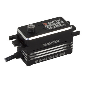 Savox SB-2262SG Low Profile Monster HV (0.065s/32kg/8.4V) Brushless - Ingranaggi in acciaio