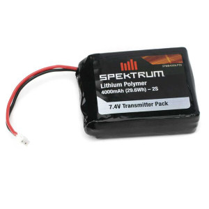 Spektrum Batteria LiPo TX 7,4V 4000mAh per Spektrum DX7S e DX8