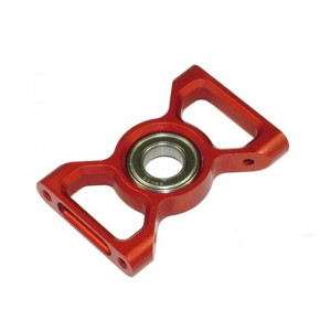 TREX 600 Nitro Upper Mainshaft Bearing Block RED