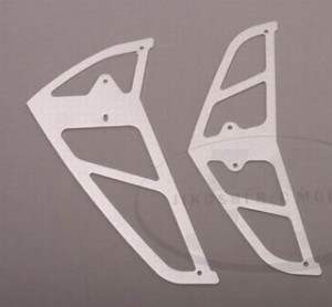 coppia impennaggi in metallo Raptor 90 Style