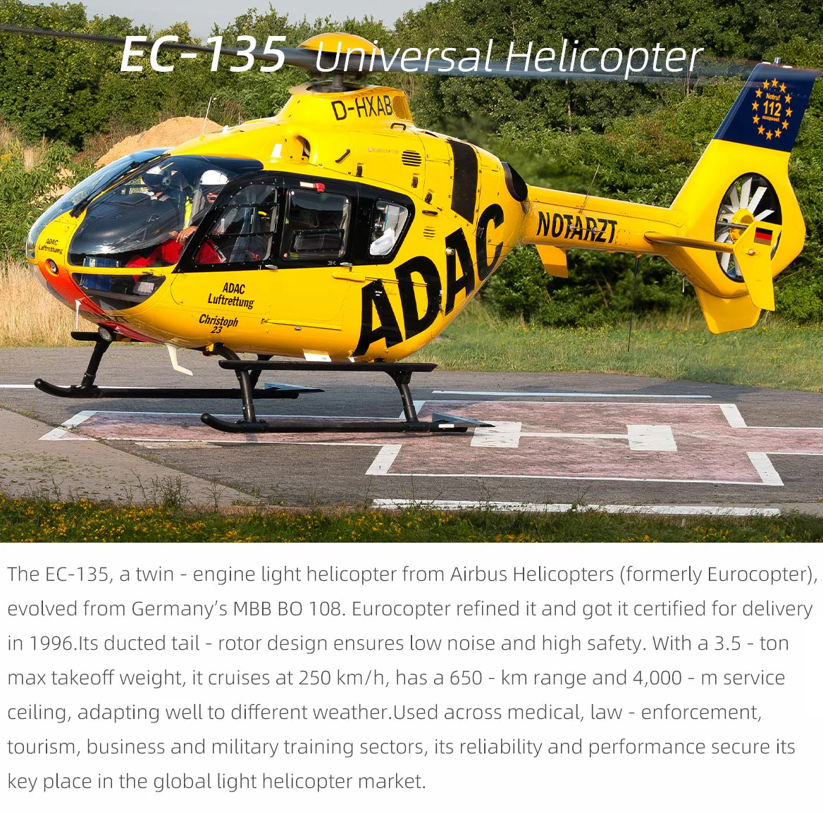 FlyWing EC-135 ADAC