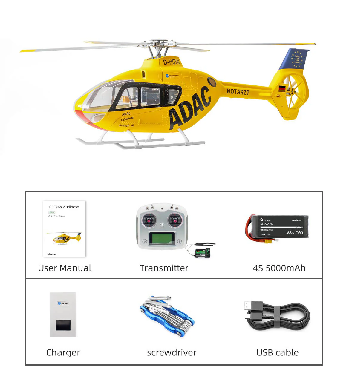 FlyWing EC-135 ADAC