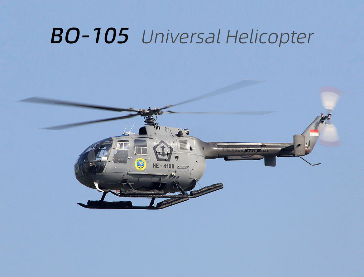 FlyWing BO-105 Grey