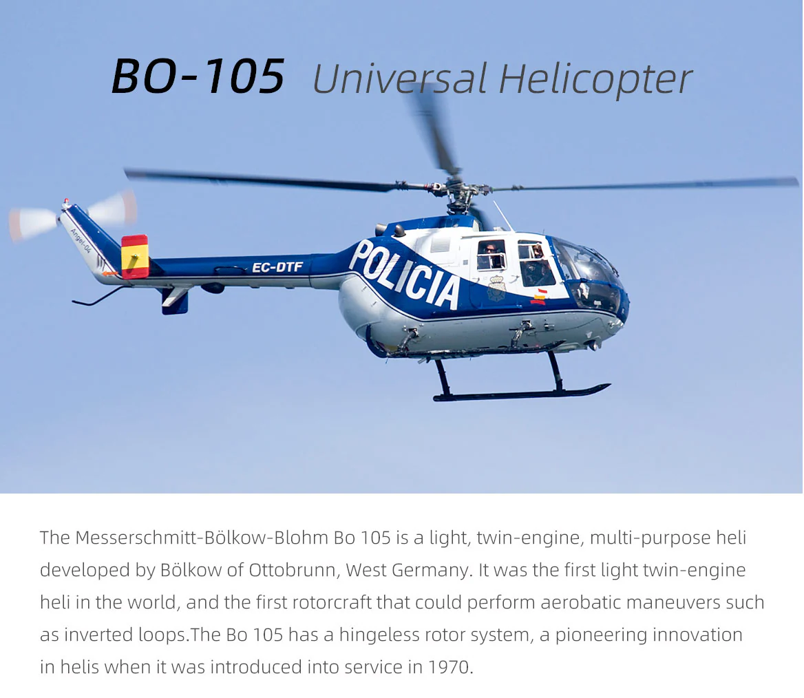 FlyWing BO-105 Policia