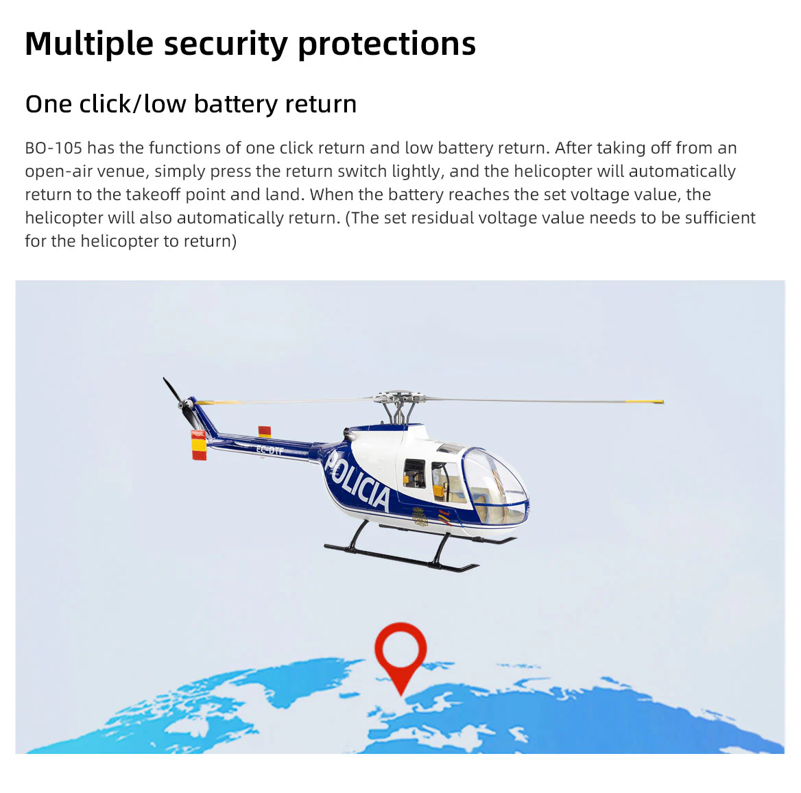 FlyWing BO-105 Policia