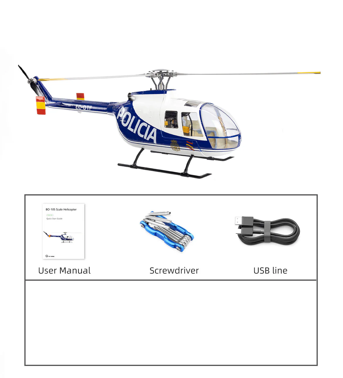 FlyWing BO-105 Policia