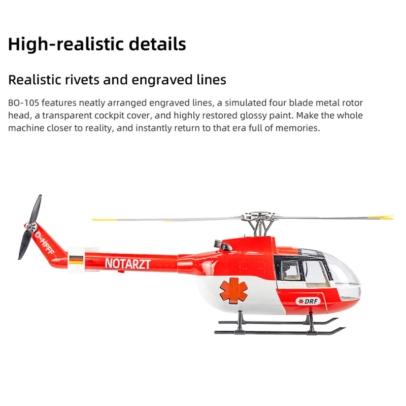 FlyWing BO-105 Red