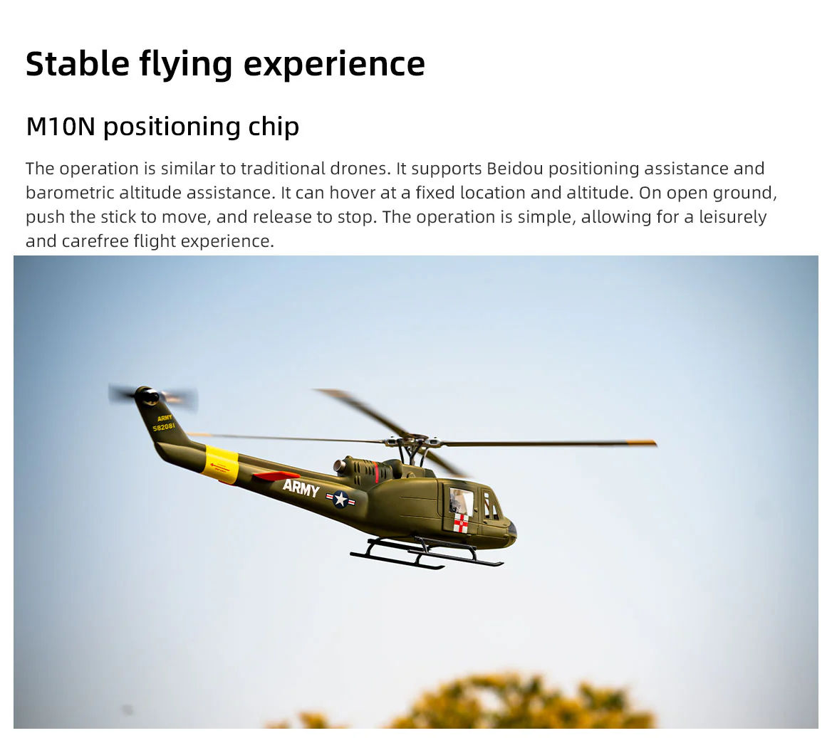 UH-1 Huey V4 4 Blades